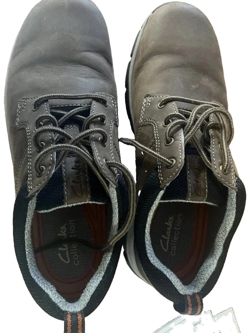 Clarks Brown Leather Chukka Boots for Men